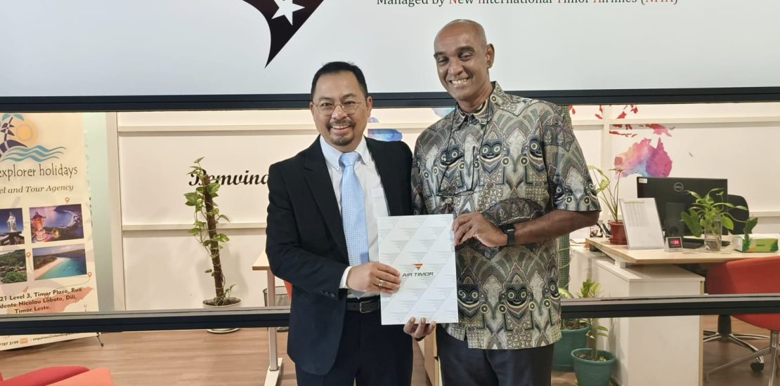 Mou Signing with AirTimor 2